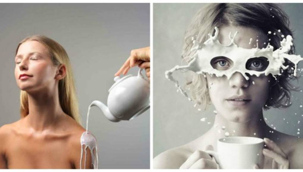 Leche para las manchas rojas en la piel