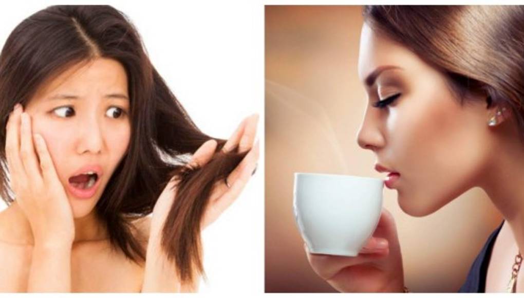 Café para el cabello débil