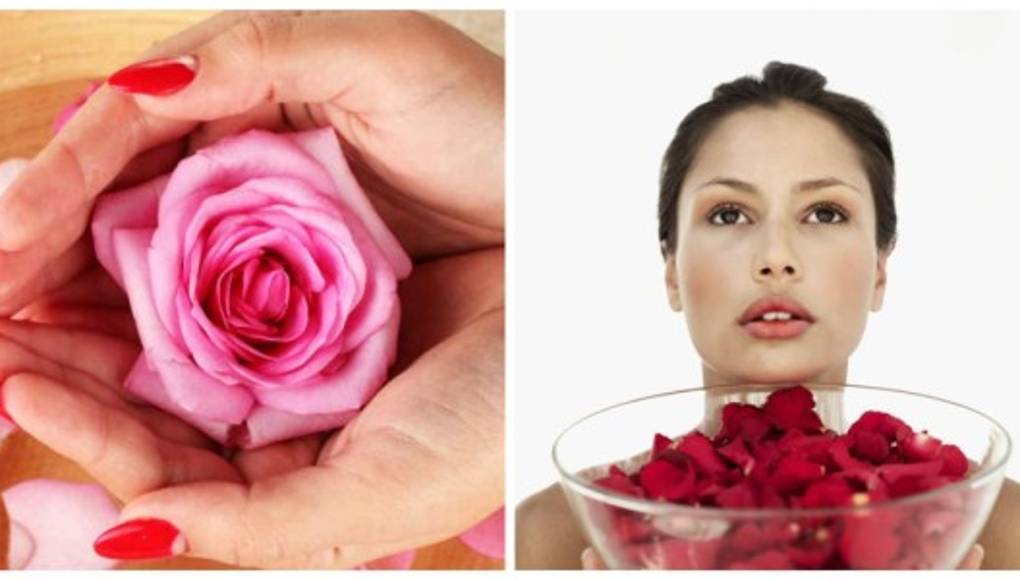 Agua de rosas para aclarar la piel