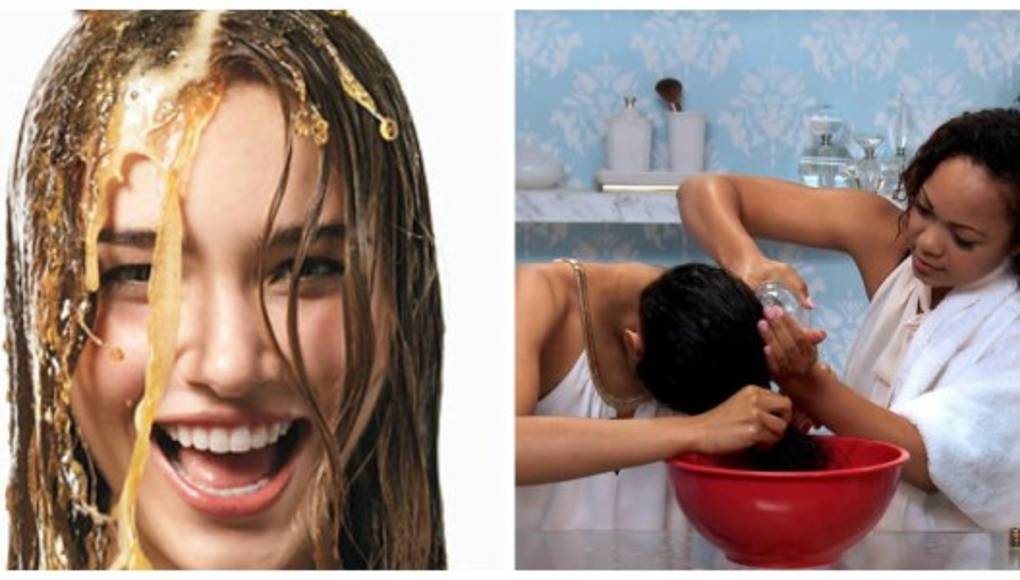 Cerveza para el cabello brillante