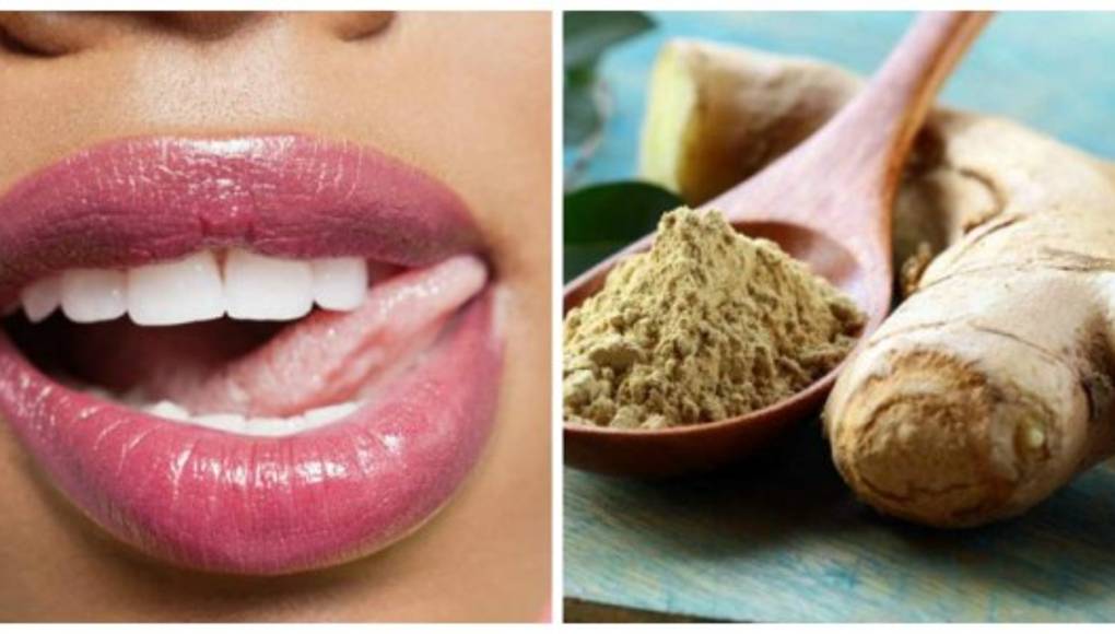 Jengibre para tener labios gruesos