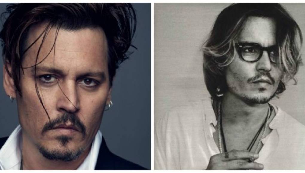 Johnny Depp posa para Dior