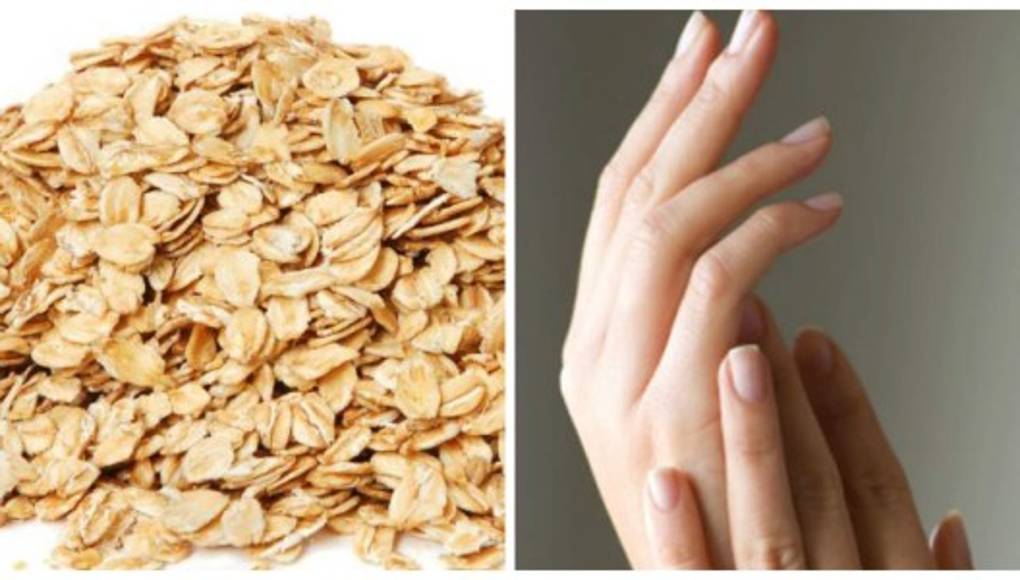 Avena para las manos ásperas