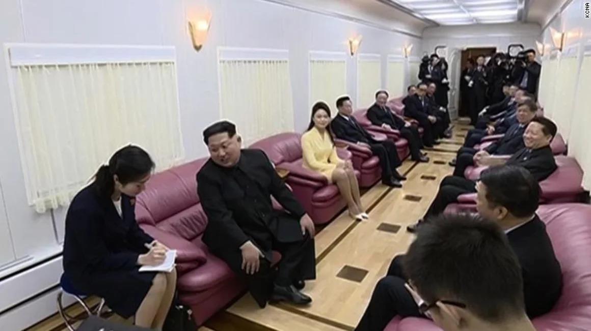Así es el lujoso tren blindado que utiliza Kim Jong-un para viajar a China