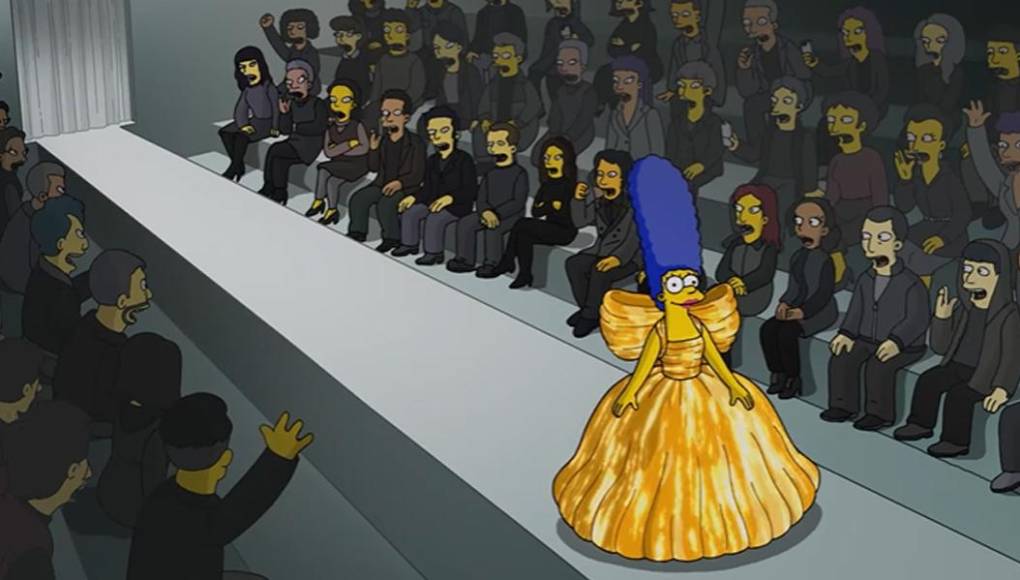 Balenciaga presenta su nueva colección en un capítulo de Los Simpsons