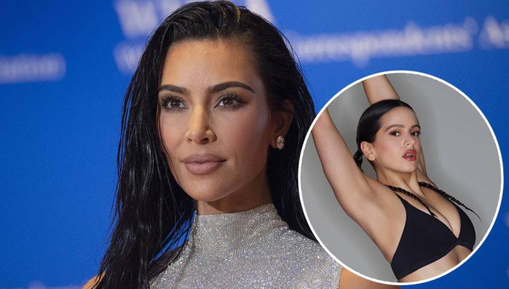 Kim Kardashian, propietaria de una empresa de ropa interior moldeadora, ha fichado a la cantante española Rosalía como modelo para su nueva colección de ropa interior.