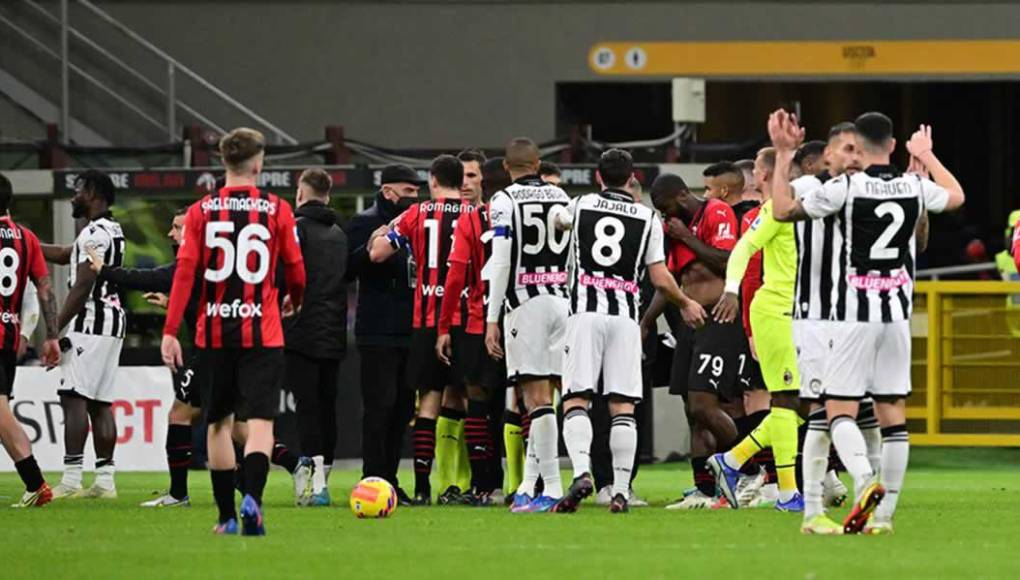 AC Milan volvió a tropezar en la Serie A por un polémico gol de Udinese -  Diario La Prensa