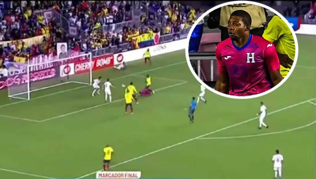 ¿Pudo hacer más ‘Buba’ López? El gol que dio el triunfo a Colombia ante Honduras