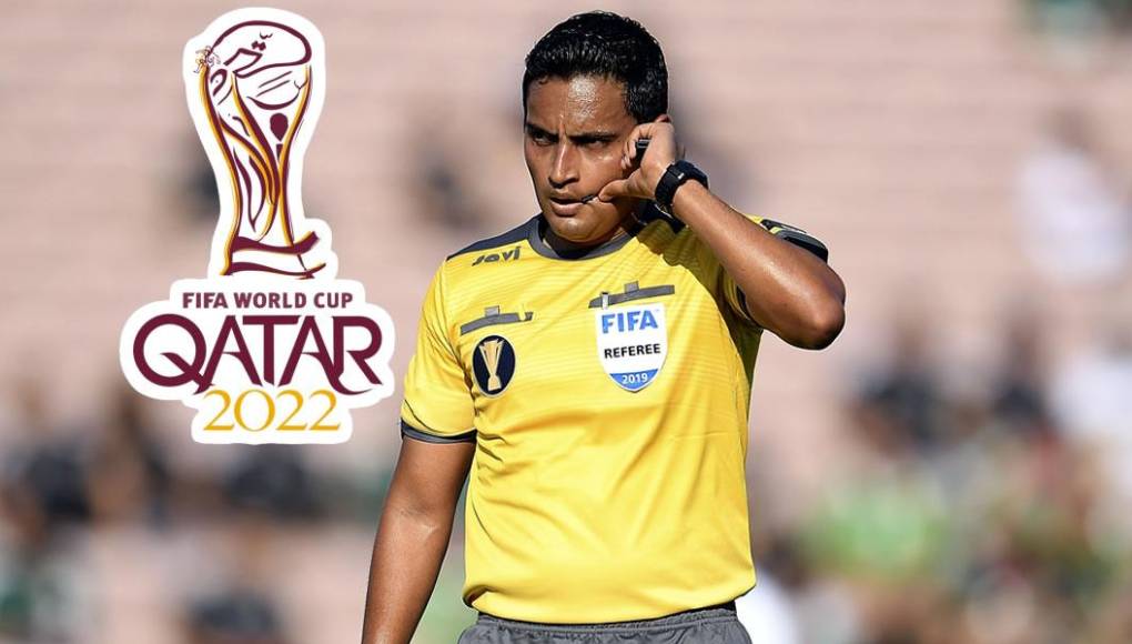 Árbitro hondureño Said Martínez, a un paso del Mundial de Qatar 2022
