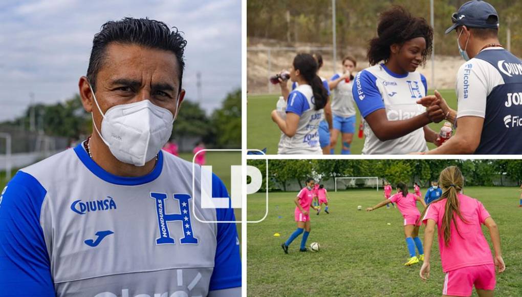 Juan Carlos Tenorio, técnico de la Selección Femenina de Honduras: “Vamos con la mentalidad de ir al Mundial”
