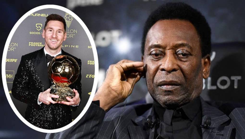 Pelé felicita a Messi por su séptimo Balón de Oro: “Un homenaje justo”