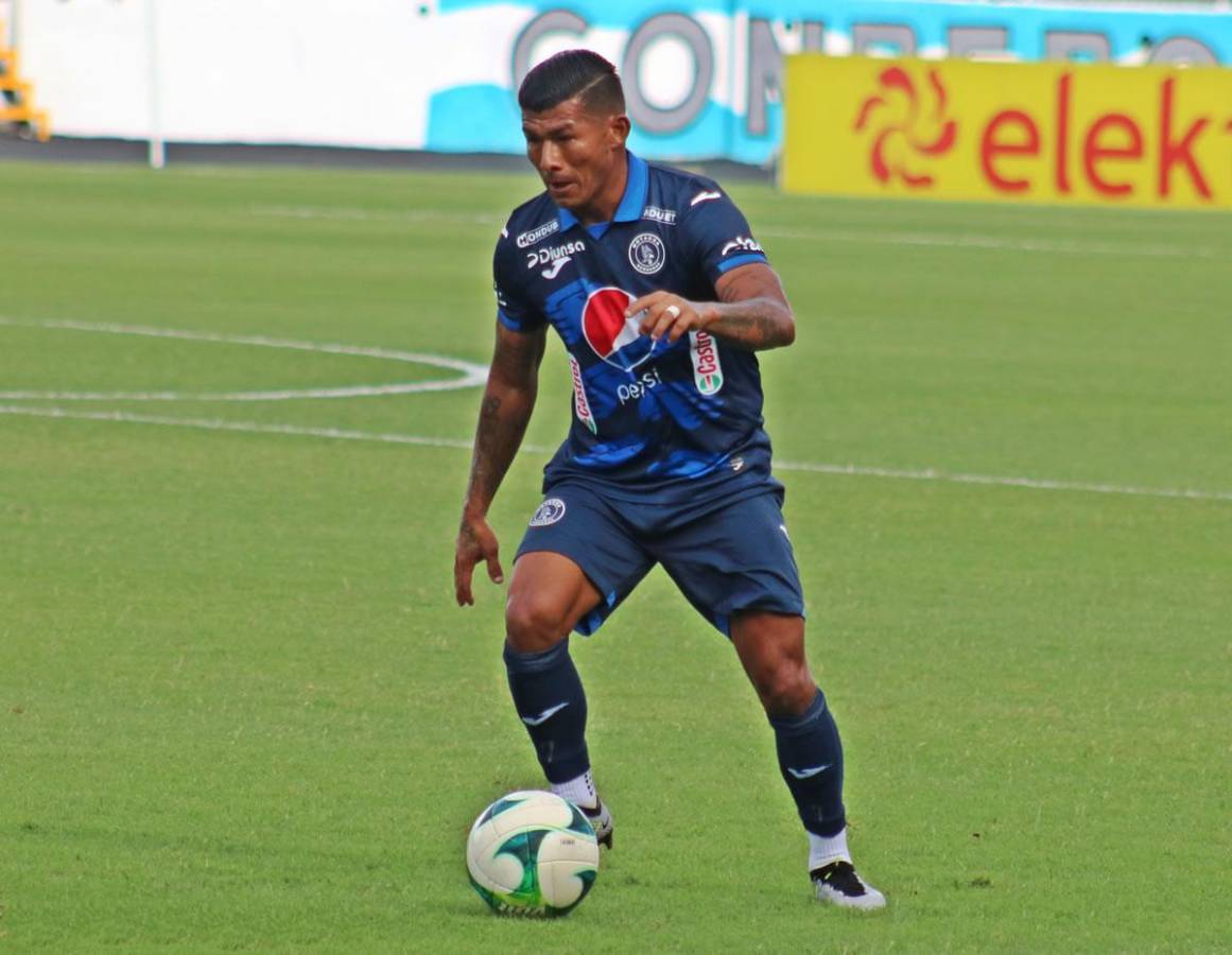 Iván ‘Chino‘ López apenas marcó 12 goles en los tres años y medio que estuvo vistiendo la camiseta del Motagua.
