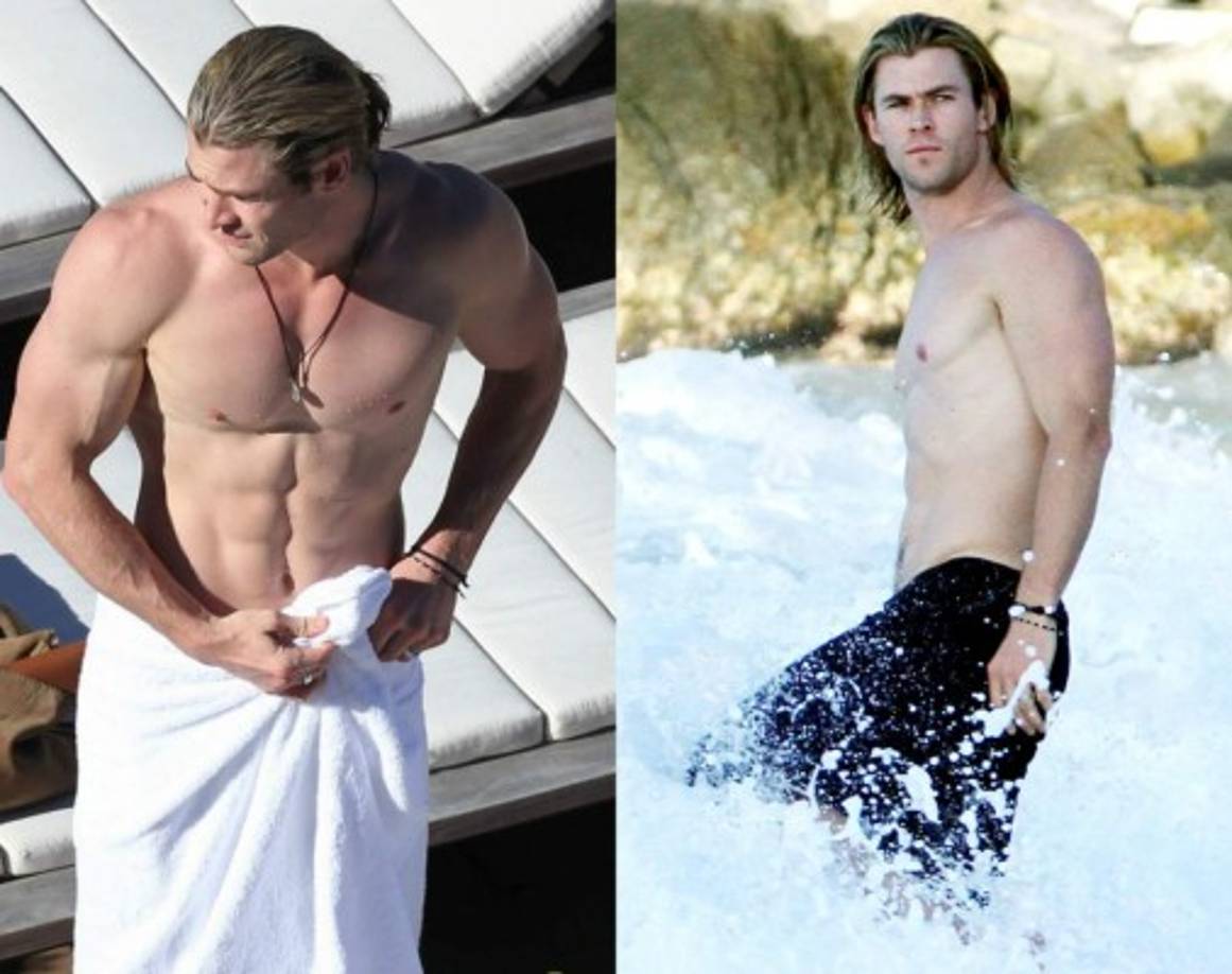 La interpretación de papeles de personajes que se convierten en héroes le ha llevado a pasar muchas horas en el gimnasio. Esto le ha permitido lucir cuerpazo durante sus vacaciones de verano.