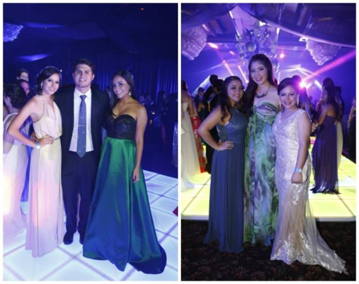 Irene Bendaña, Eduardo Saybe y Pamela Rodríguez con Ligia Cruz, pao Obregón y Cristina Jiménez.