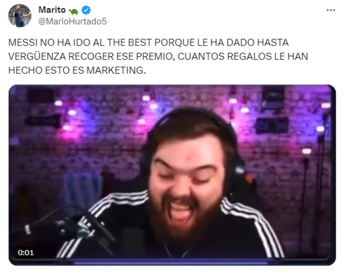 Messi fue protagonista: Los jocosos memes que dejó el premio The Best