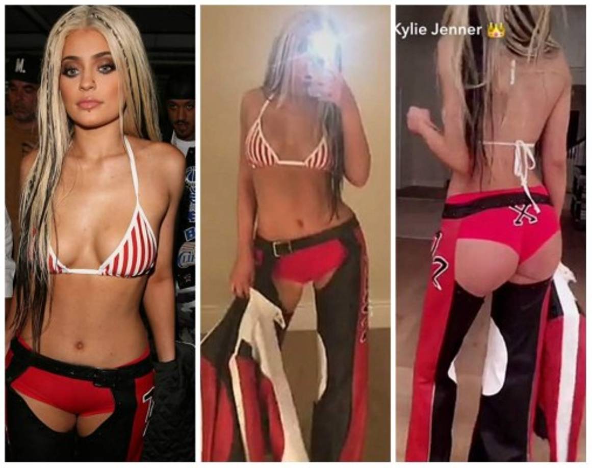 Kylie Jenner como Christina Aguilera.