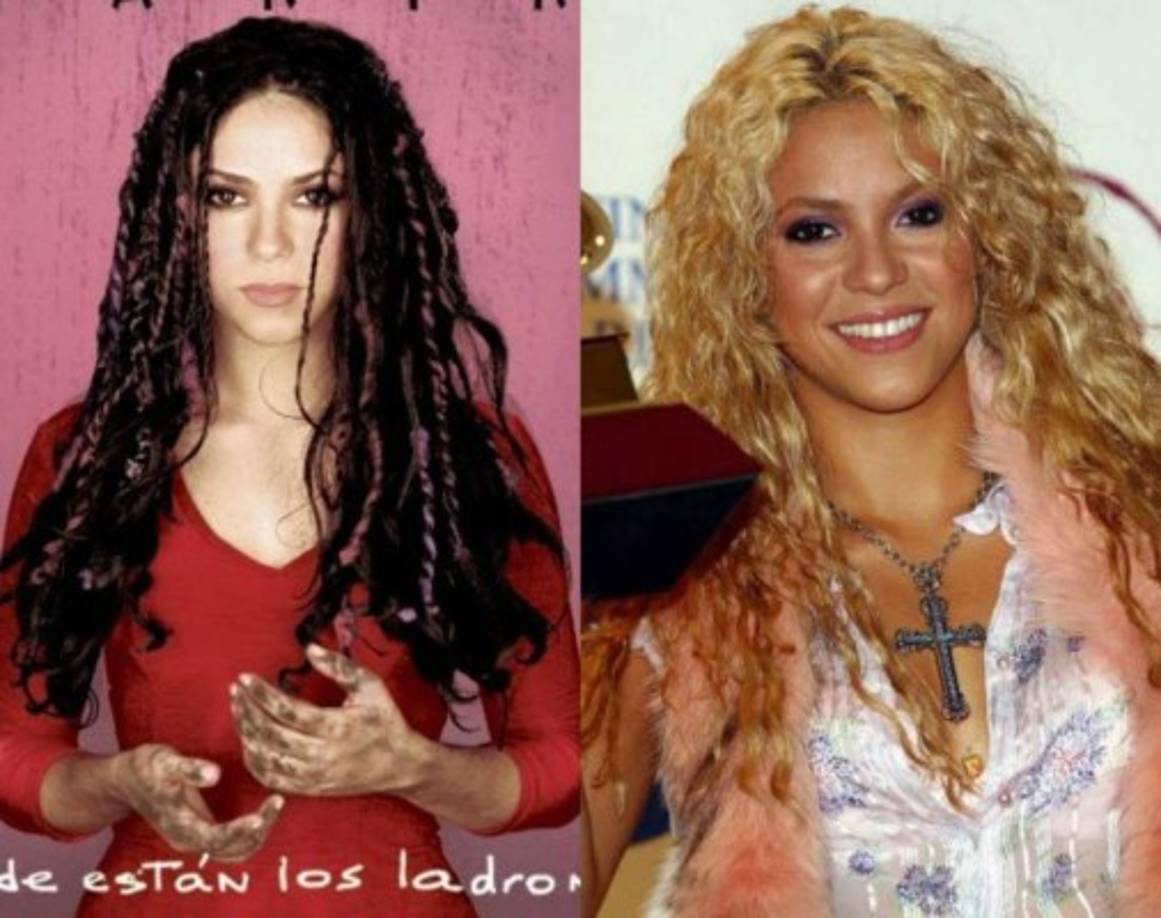 Aunque ha tenido varios cambios de looks. Shakira ahora prefiere el rubio.