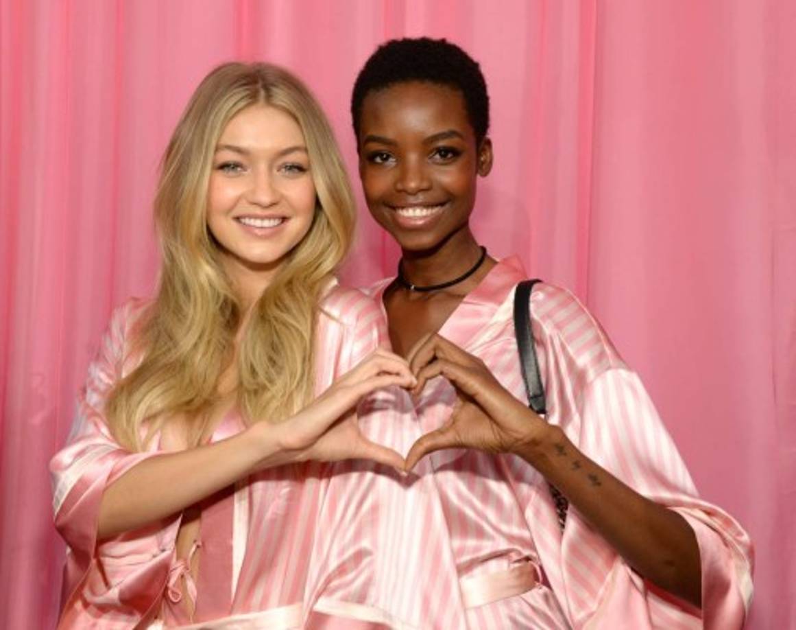 Gigi Hadid y Maria Borges.