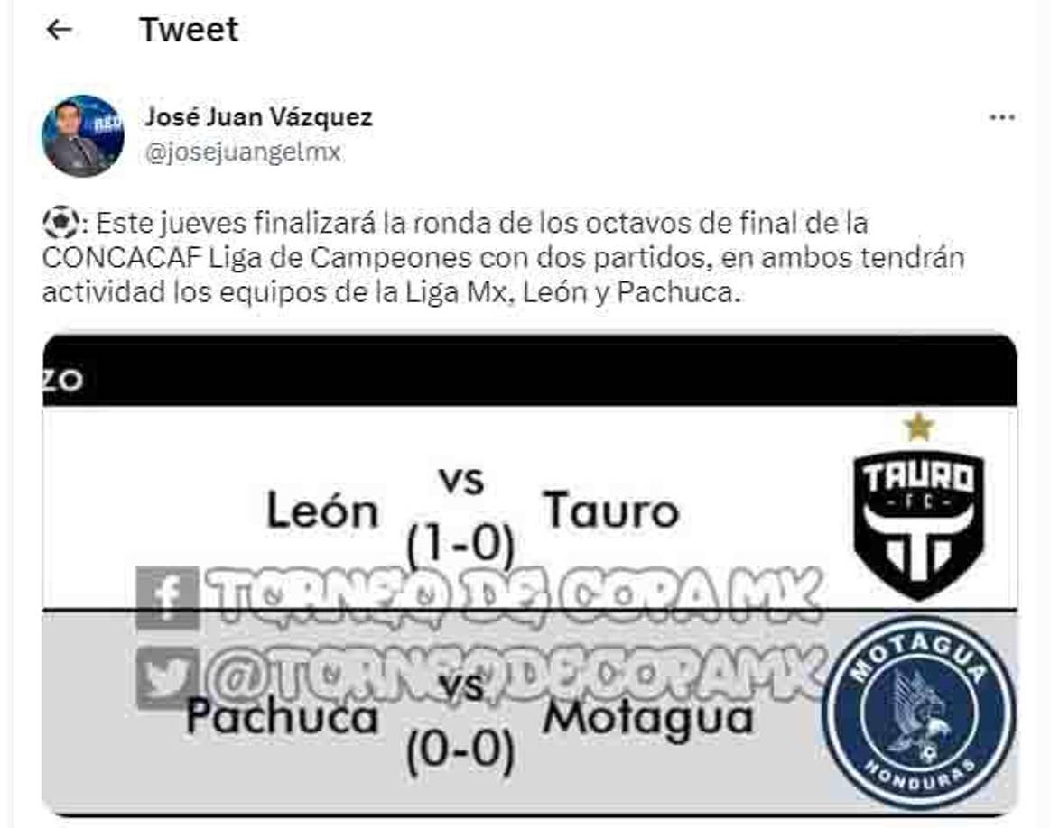 Además del Pachuca, hoy tiene participación el León de México.