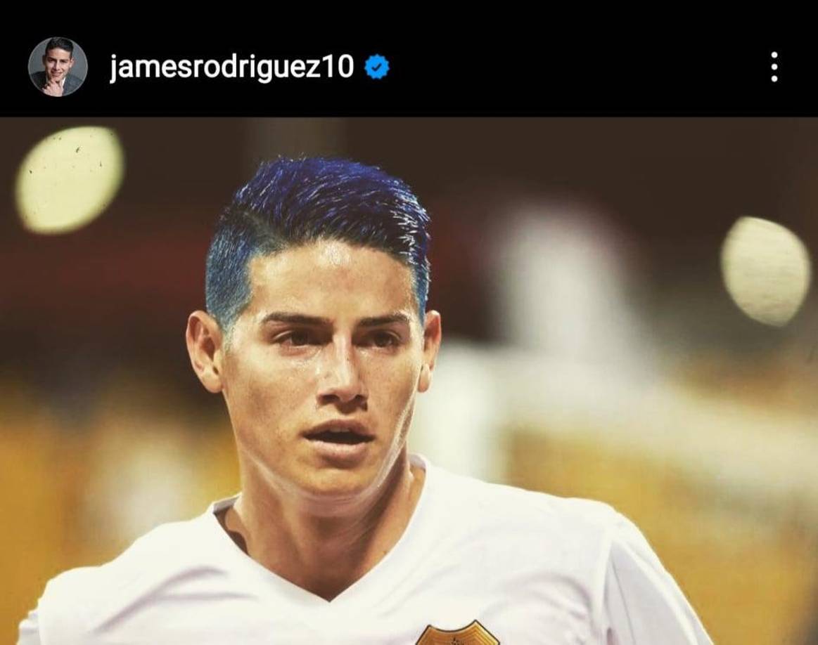 Hace unos días atrás James Rodríguez sufrió una fuerte entrada en un partido y Karol G le dejó un mensaje: “Recupérate pronto”, fueron las palabras de la artista.