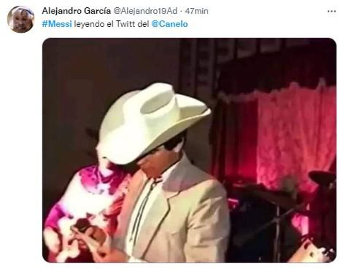 ‘Canelo‘ a Messi: “Que le pida a Dios que no lo encuentre”