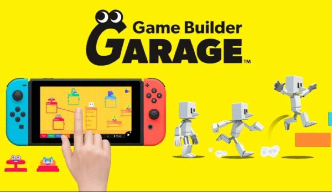 ¡A hacer sus propios juegos de Nintendo!<br/><br/>¡Que comience el despliegue de creatividad! Game Builder Garage estará disponible desde esta semana en la plataforma Nintendo Switch Online para que, paso a paso, usted pueda construir su propio videojuego.<br/><br/>Con este software, el usuario podrá crear hasta siete juegos cuyo código podrá ser compartido entre jugadores de la red de Nintendo Switch, y hasta ocho usuarios al tiempo podrán interactuar en el diseño de cada título.<br/><br/>Y no hay que preocuparse: cada lección está compuesta de múltiples partes para ir a su propio paso.