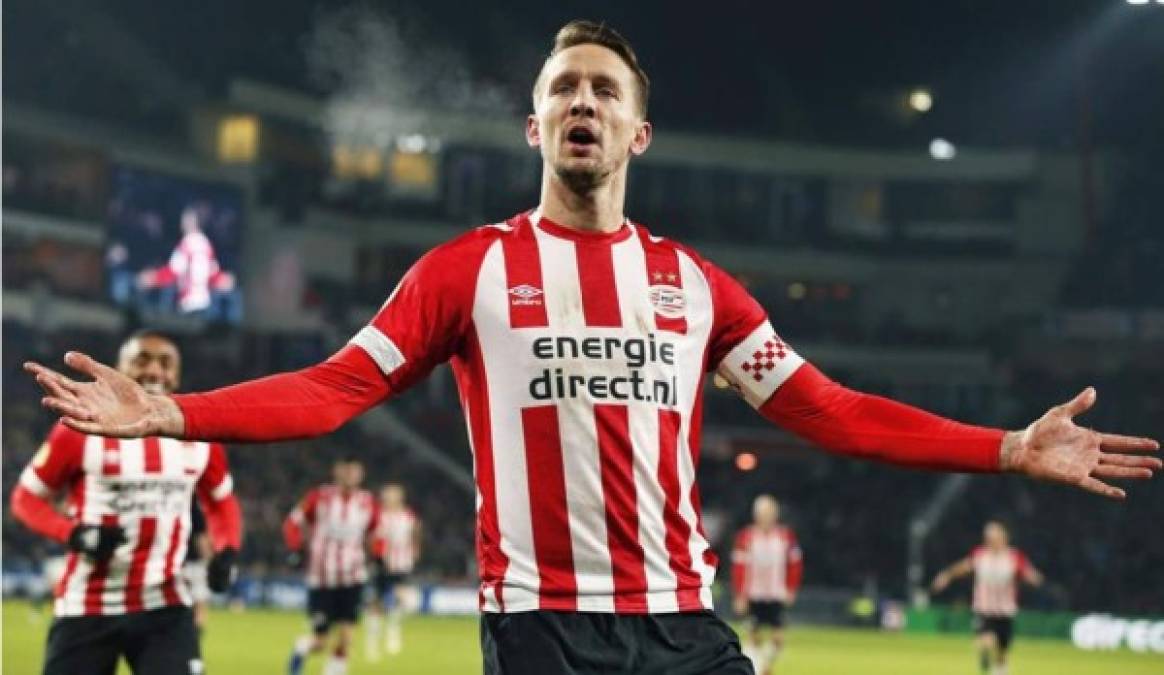 16. Luuk de Jong (PSV): El delantero holandés sumó 28 goles (42 puntos) en la Eredivisie de Holanda.