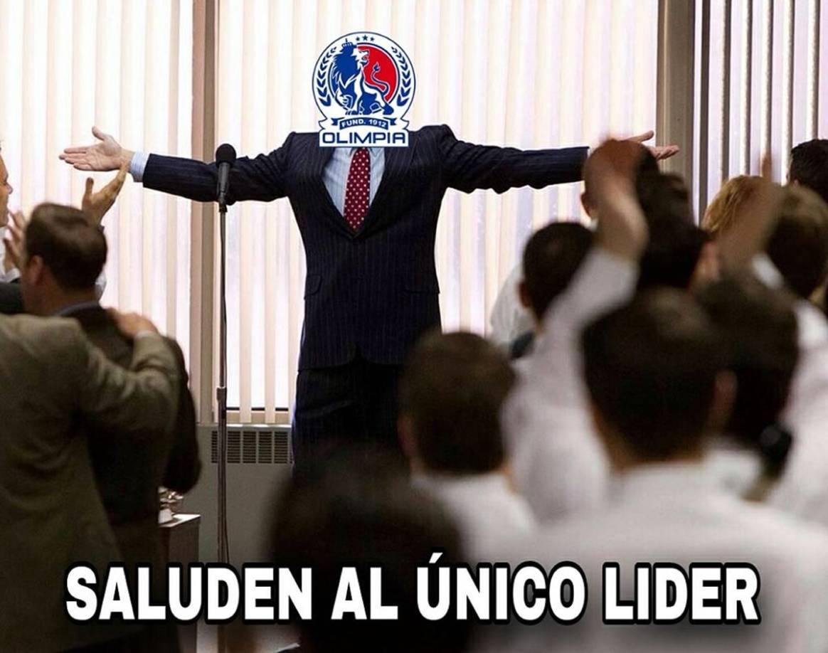 Memes: burlas al Real España tras perder el liderato ante Olimpia... ¿Y Motagua?