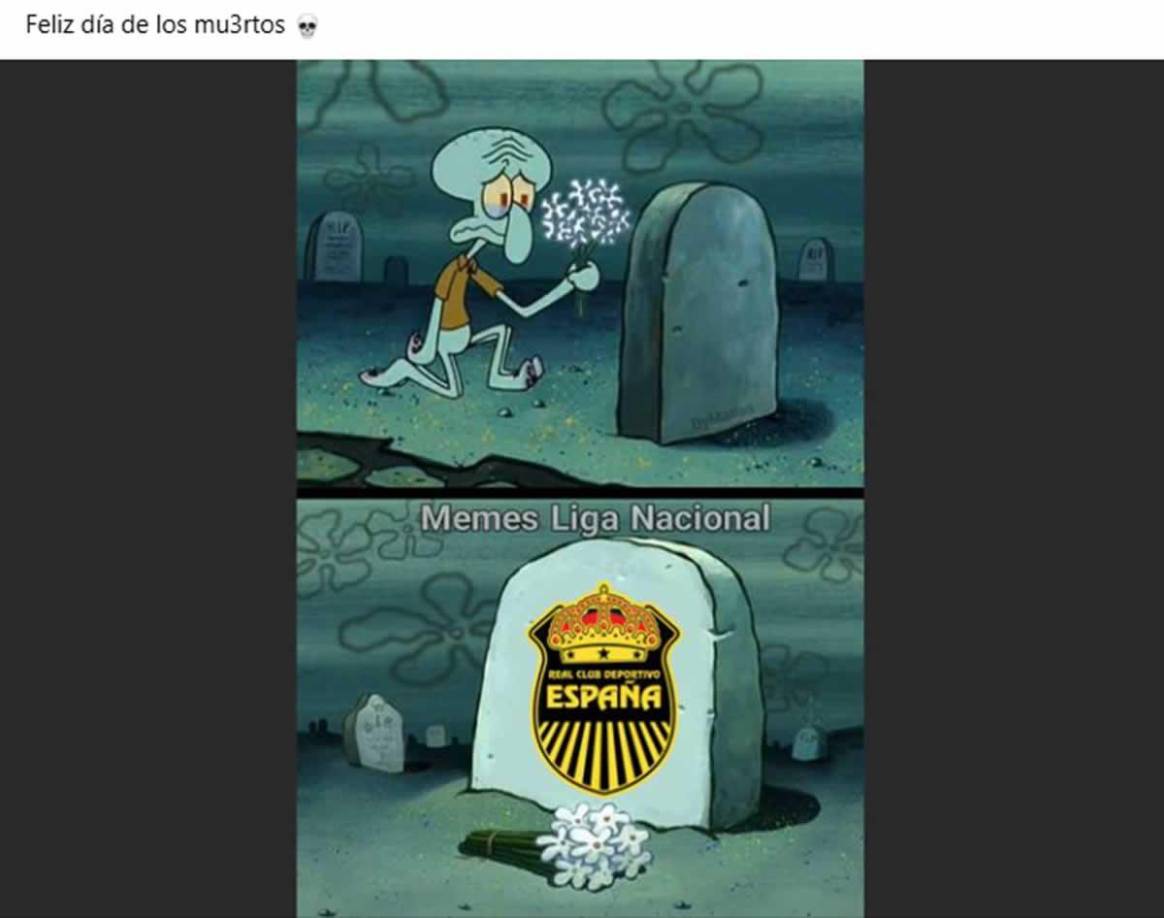 Los mejores memes que dejó la goleada que le metió el Marathón (0-3) al Real España en el derbi sampedrano por la jornada 14 del Torneo Apertura 2024 de la Liga Nacional de Honduras.