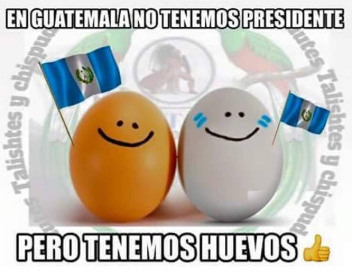 Los chapines presumen de su valentía tras la renuncia de Pérez Molina.