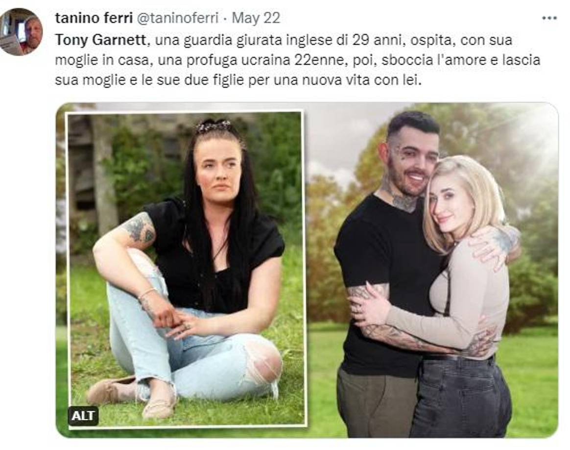 Su ex pareja, Lorna, con quien tuvo una relación de diez años y dos hijos, se ha llamado al silencio tras el escandaloso amorío de su esposo.