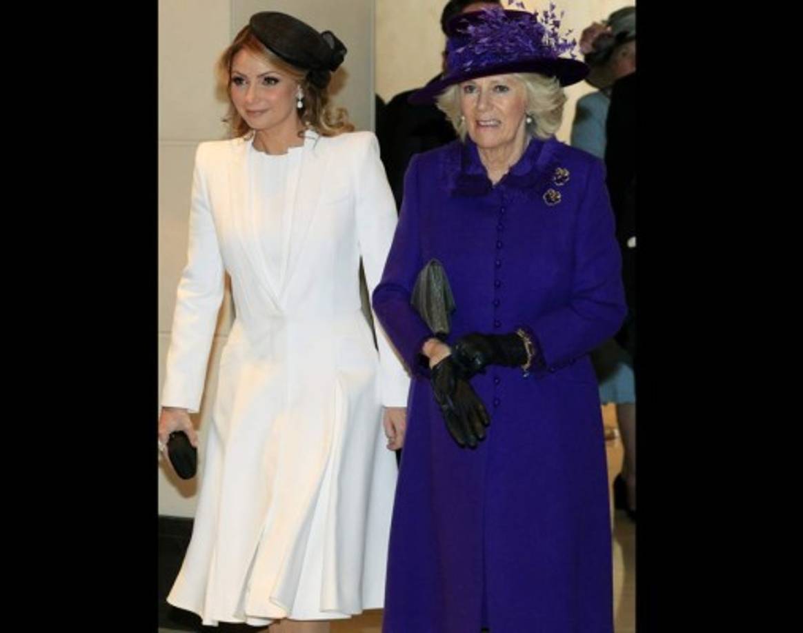 La primera dama mexicana junto a la duquesa Camila.