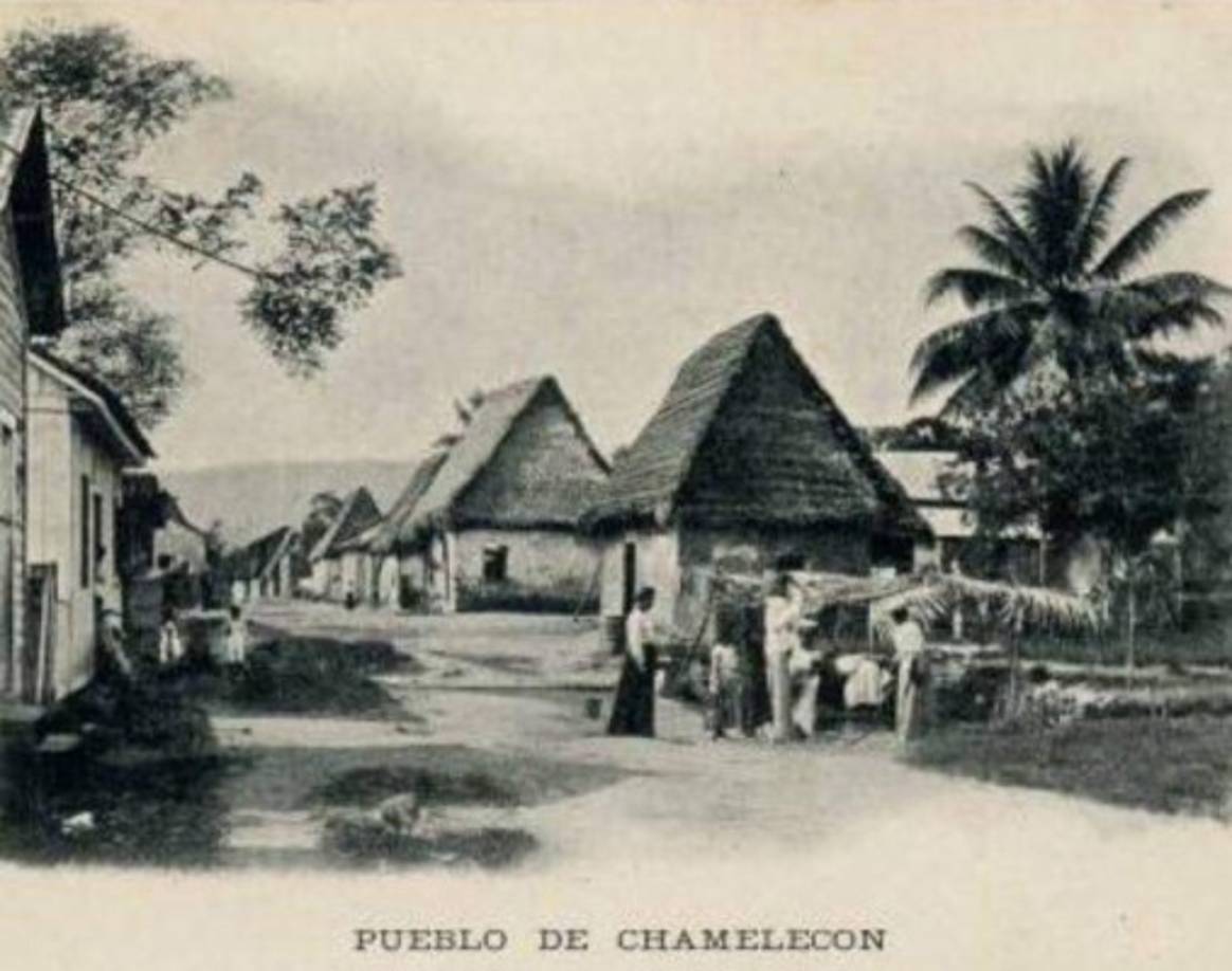Chamelecón fue una zona para los trabajadores de las haciendas ganaderas que poco a poco conformaron la ciudad. Las viviendas eran empalizadas de bahareque y techo de paja.