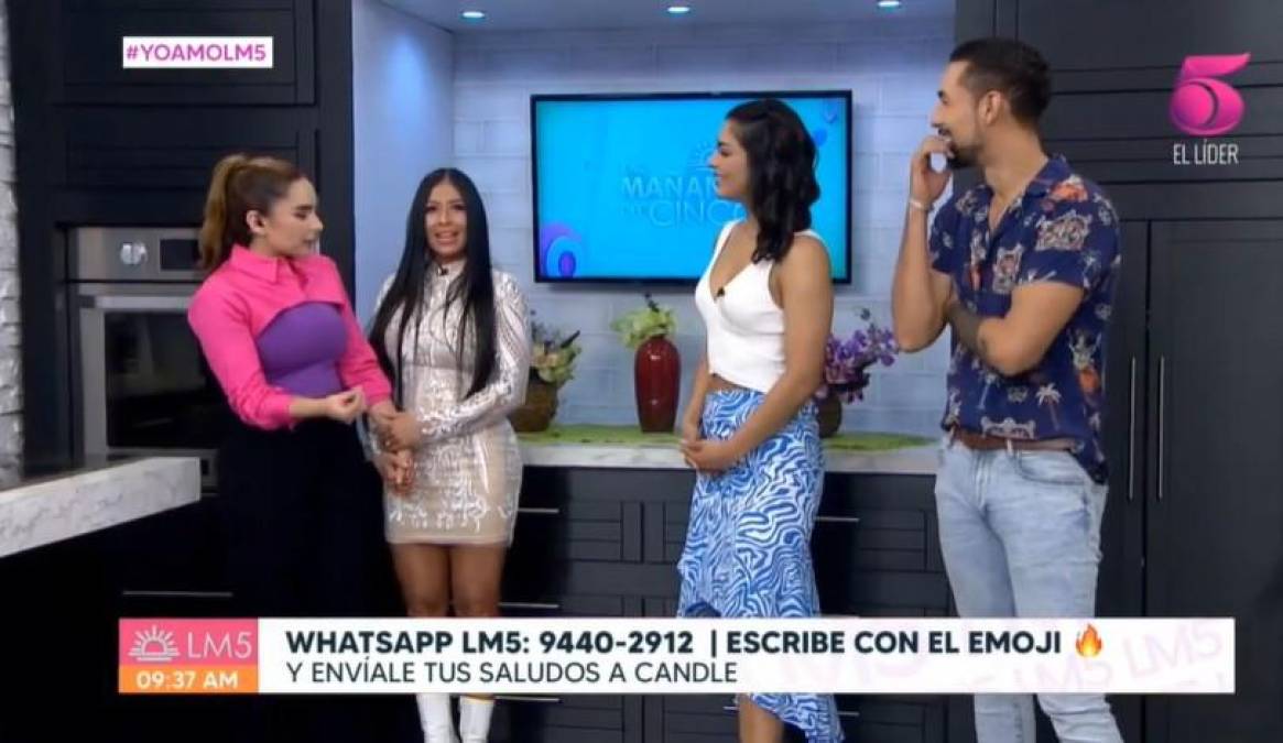 La bailarina también estuvo invitada este viernes en “Las Mañanas del 5”. 