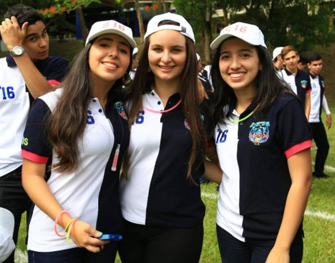 María Coello, Kim Monteilh y Andrea Rodríguez .