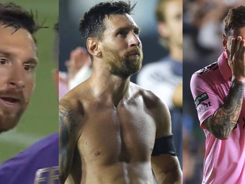 Messi vivió con mucha intensidad su primer clásico en Estados Unidos. El astro argentino tuvo momentos de alegrías, enfados y polémicas.