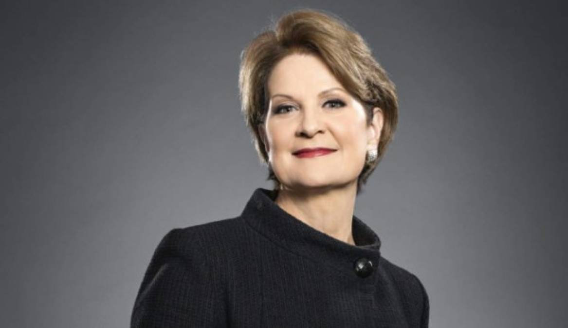 Marillyn Hewson, esta empresaria y economista estadounidense apareció por primera vez en la lista de más influyentes en 2015 y desde entonces no la ha abandonado, es la CEO de Lockheed Martin.