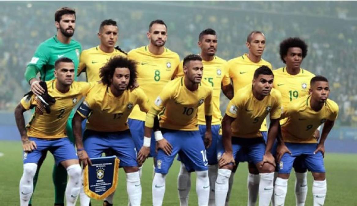 Brasil es una de las selección favoritas para quedar como campeona del Mundial de Rusia 2018.