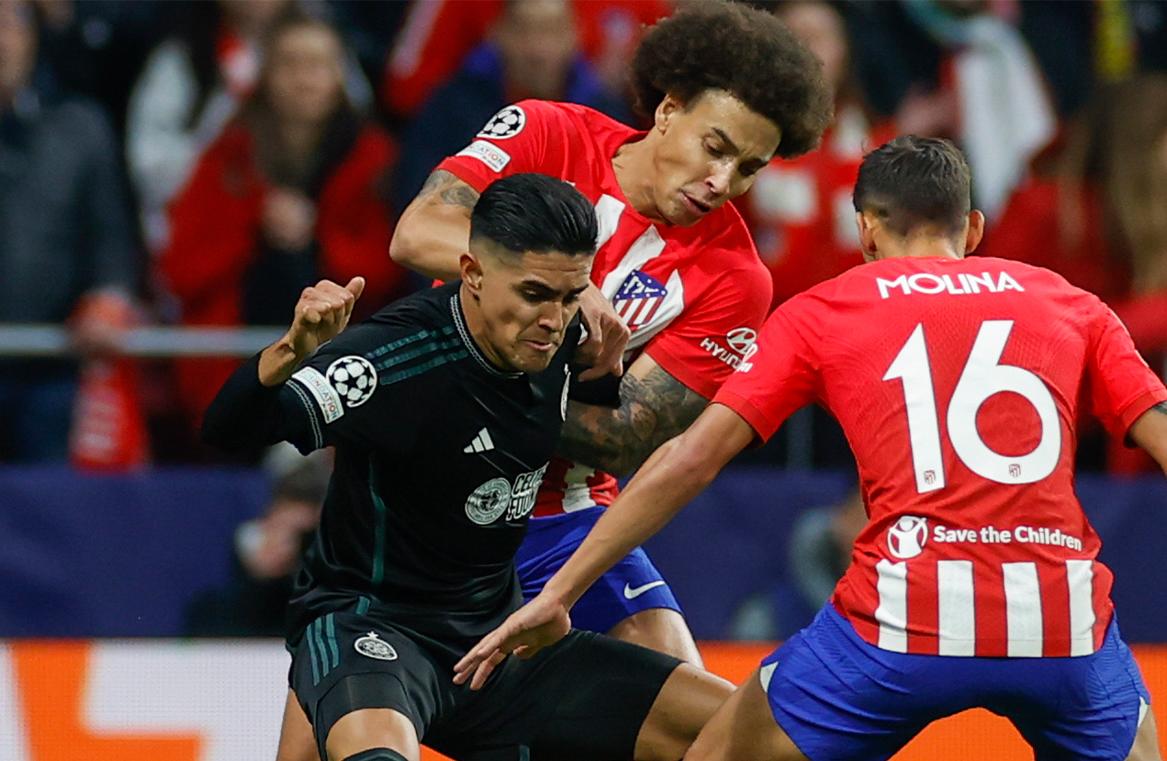 Luis Palma se pierde próximo partido del Celtic en la Champions