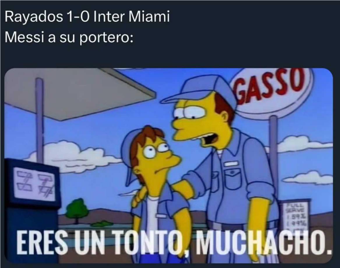 Los mejores memes de la eliminación de Inter Miami ante Rayados de Monterrey con Messi protagonista de las burlas.