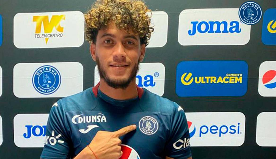 El Motagua hizo oficial el fichaje del delantero Ángel Tejeda, quien llega procedente del Vida.