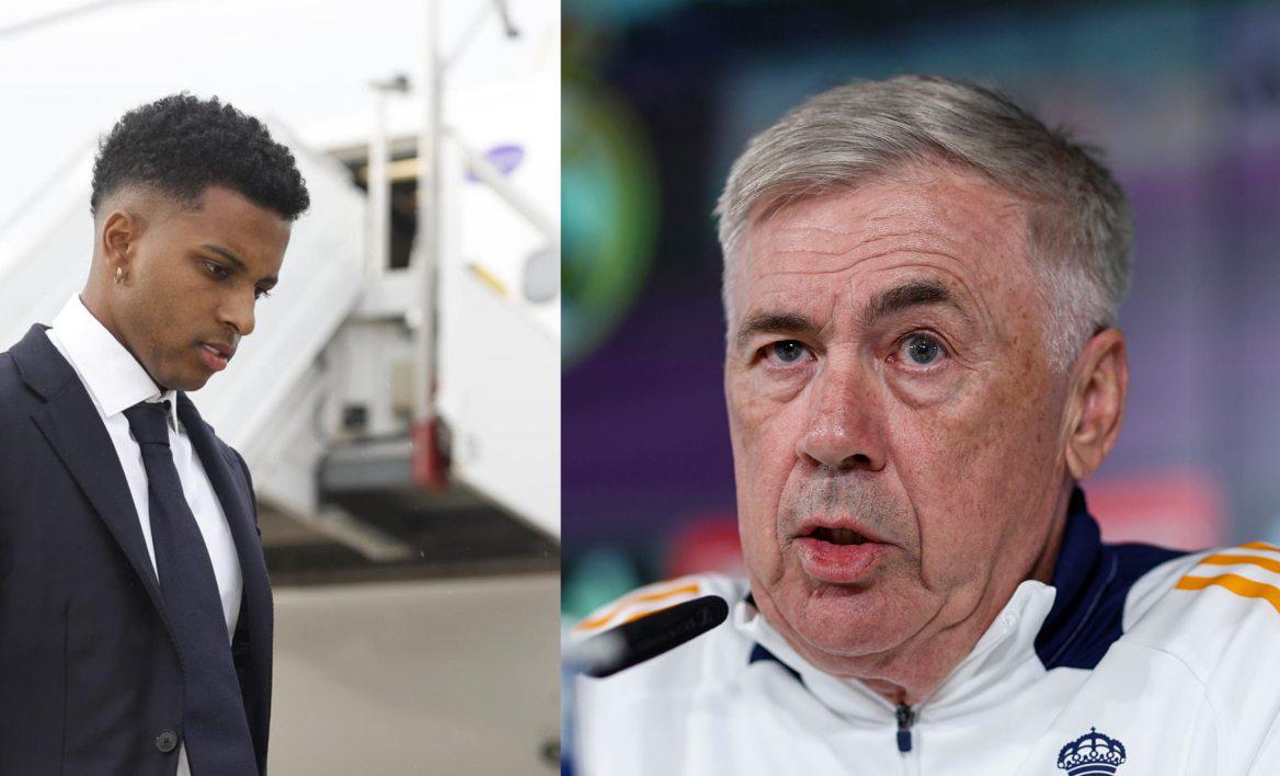 ¿Rodrygo tiene celos de Mbappé y Vinicius? Ancelotti se pronuncia
