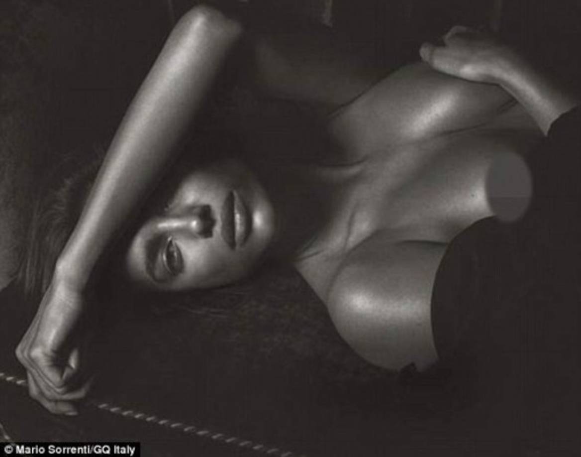 Mario Sorrenti fue el encargado de capturar la belleza de Irina Shayk a través de su lente.