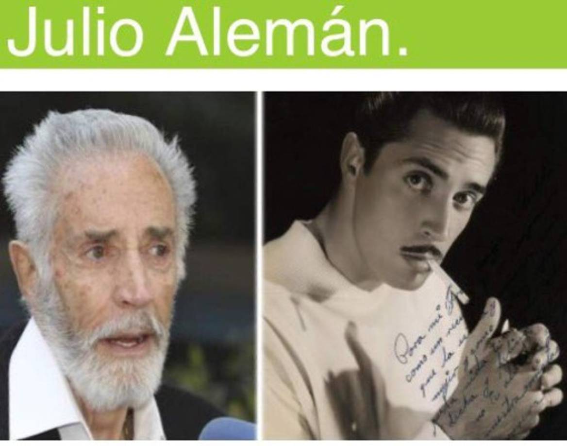 Julio Alemán fue uno de los actores mexicanos más famosos de todos los tiempos, ya fuera subido a un escenario o delante de las cámaras.<br/><br/>Debutó en 1952 gracias a “Espaldas mojadas”, pero no fue hasta cinco años más tarde cuando estuvo presente en la primera telenovela que se realizó en el país azteca: “Senda Prohibida”. <br/><br/>Después de participar en 2010 en la exitosa “Soy tu dueña” y finalmente en el musical “Perfume de Gardenia” este hombre nos dijo adiós tras no poder superar un cáncer de pulmón.