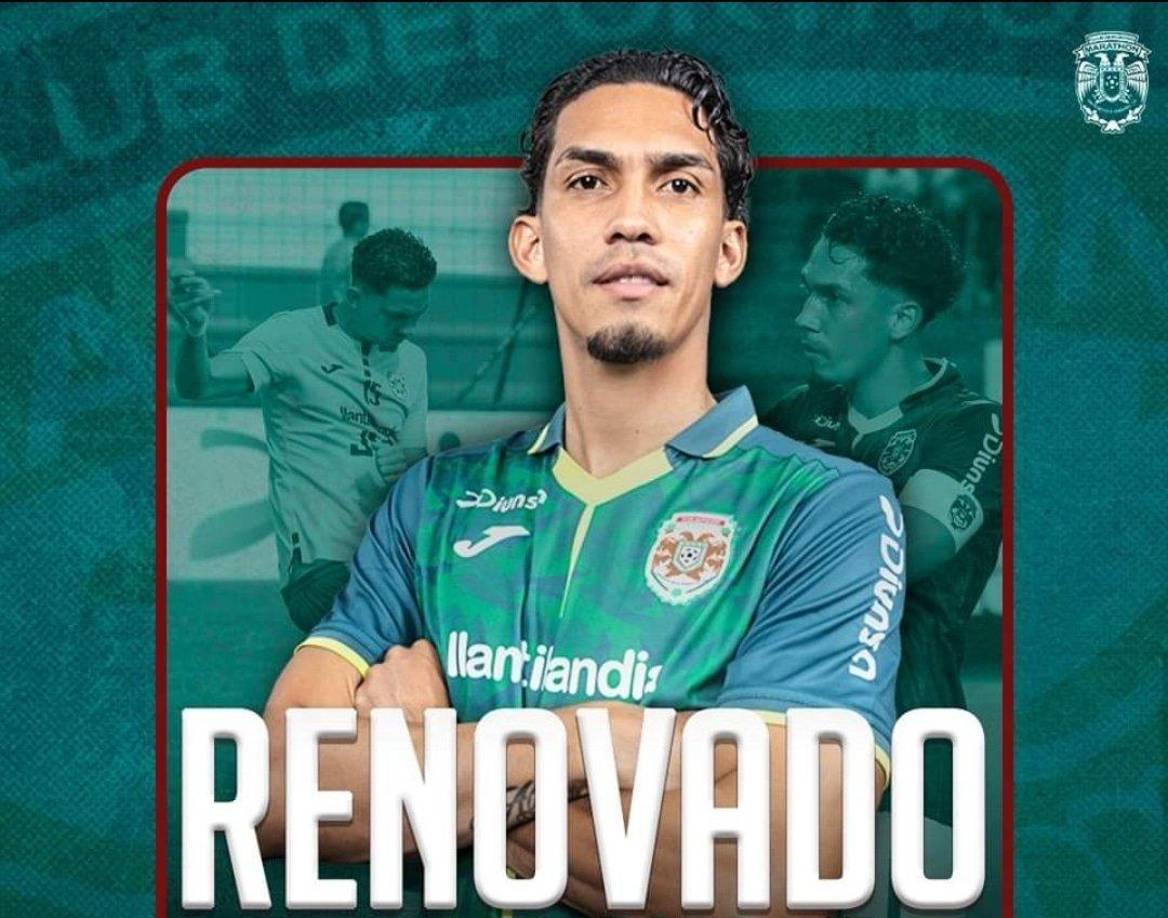 Marathón anunció la renovación de contrato por un año del defensor Allans Vargas. El zaguero había finalizado su contrato con los verdes pero el mismo ha sido renovado.