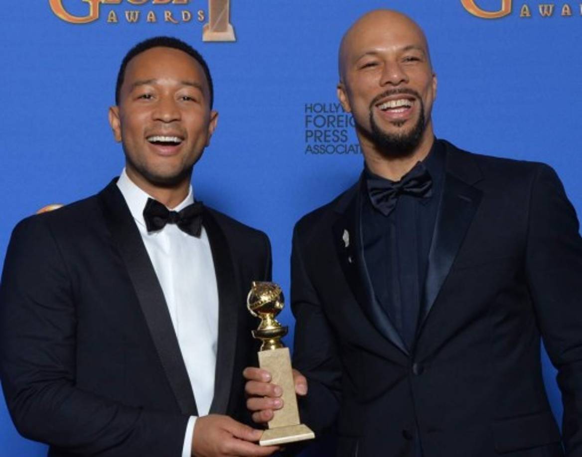 John Legend y Common ganan el Globo de Oro por Selma.