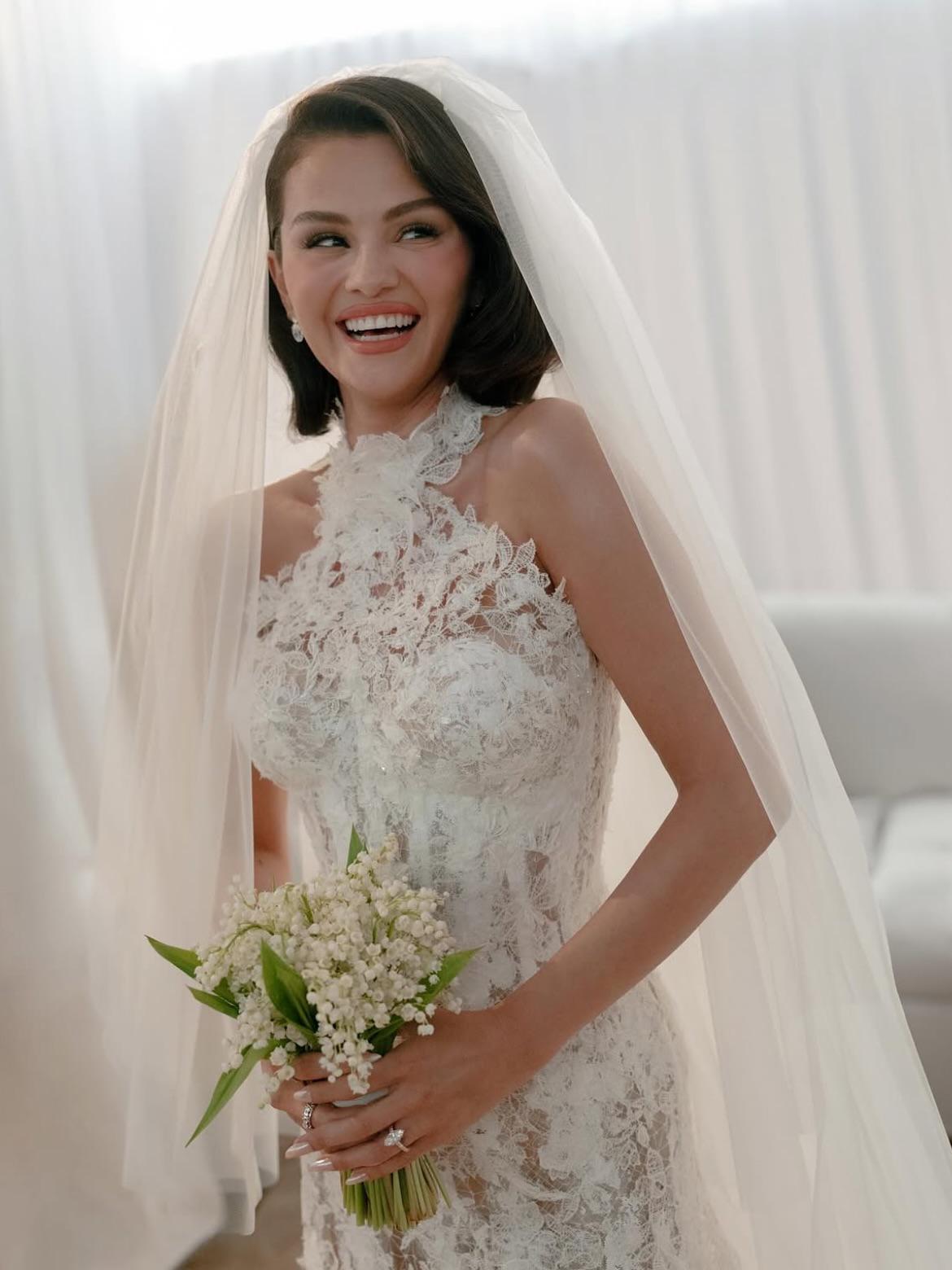 ¡Feliz y enamorada! Selena Gómez comparte lindas fotos de su boda
