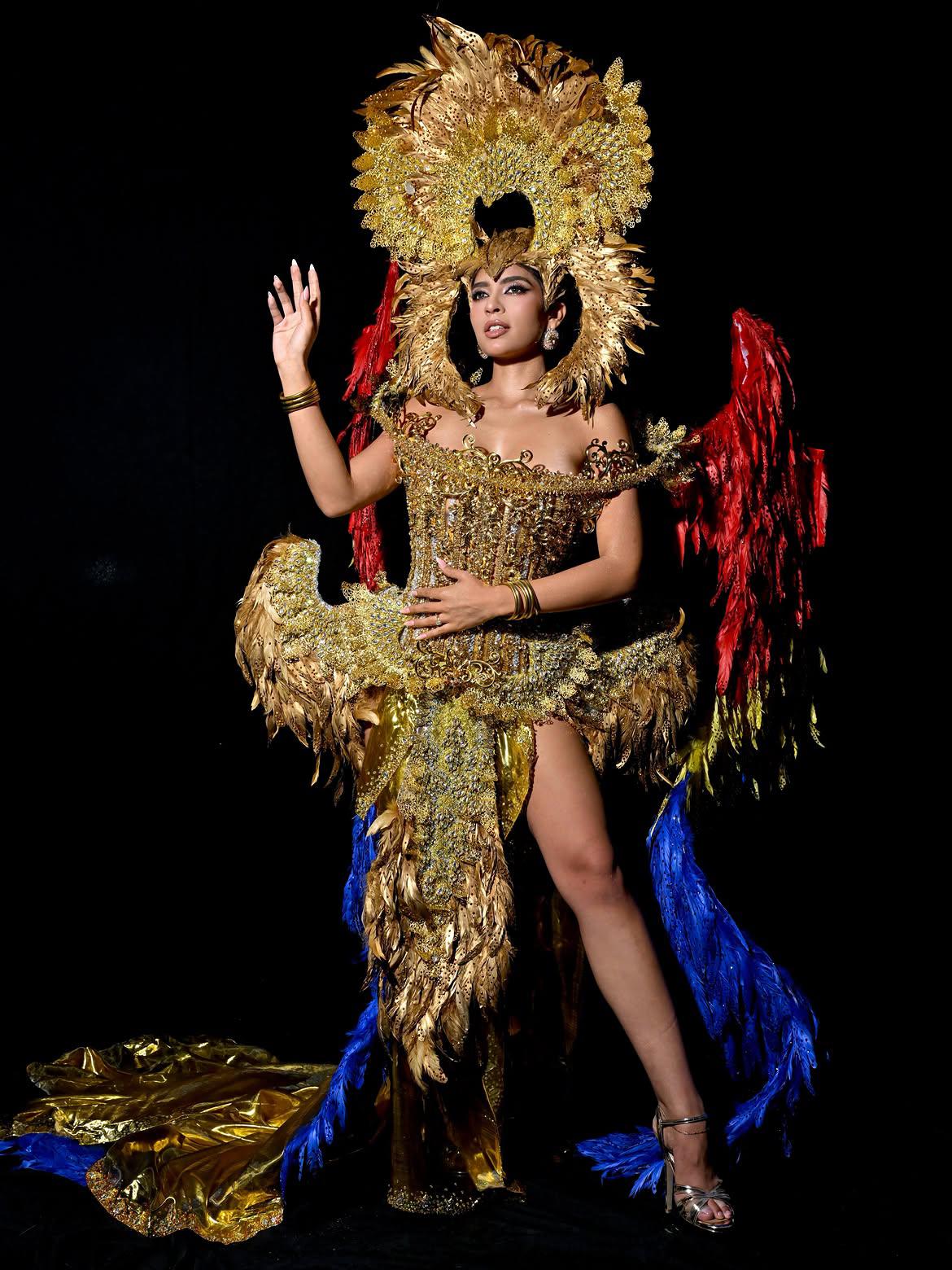 Brittany Boltinhouse dedica mensaje a Honduras y a las mujeres en Miss Global