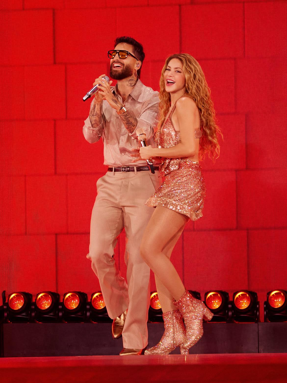 Shakira se despide de Madrid junto a Maluma y Bizarrap