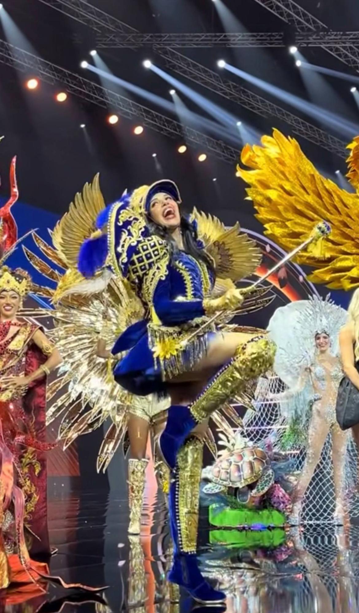 ¿Quién diseñó el traje de palillona de Miss Honduras Universo 2025?